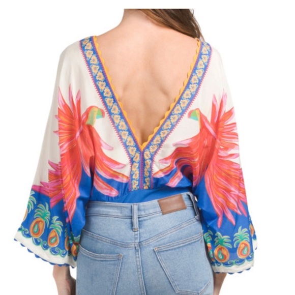 Farm Rio jumpsuit size large new with tags - Picture 3 of 8